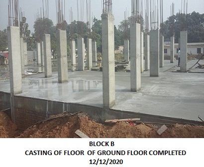 17.Floor casting completed of ground floor B-12-12-2020