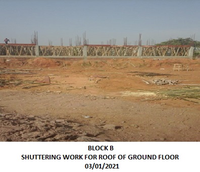 18.Shuttering work of roof -B -03-01-2021