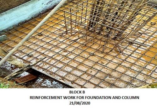 4.Reinforcement in foundation-B-21-08-2020