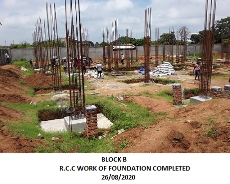6.R.CC  of foundation completed B-26-08-2020
