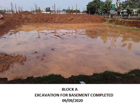 8.Excavation for basement completed -A-09-09-2020